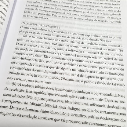 Teologia Bíblica | Antigo e Novo Testamentos | Geerhardus Vos