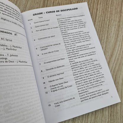 Crescimento e Discipulado | Livro do Discipulador