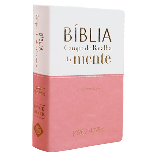 Bíblia Campo de Batalha da Mente | NVA | Letra Normal | Capa Luxo Cinza