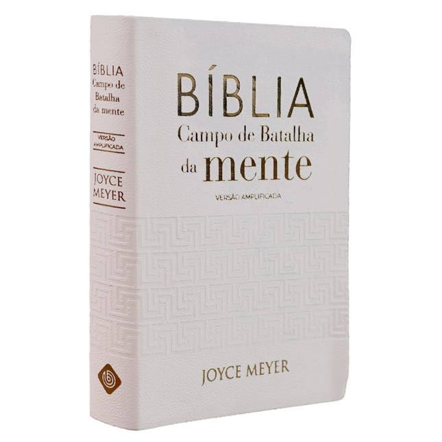 Bíblia Campo de Batalha da Mente | NVA | Letra Normal | Capa Luxo Branca