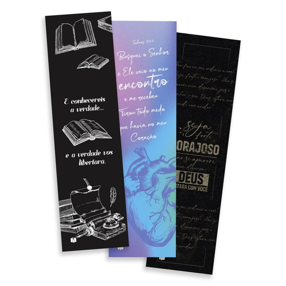 Kit 10 Marca Paginas Plenitude