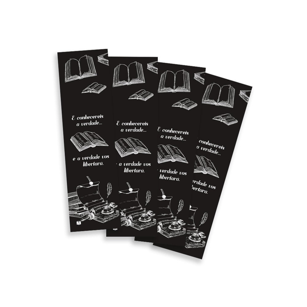 Kit 10 Marca Páginas | Conhecereis a Verdade