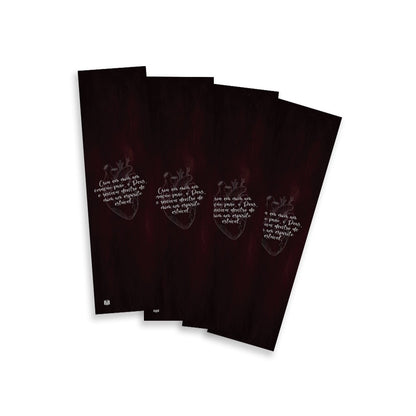 Kit 10 Marca Páginas | Cria em Mim Um Coração Puro