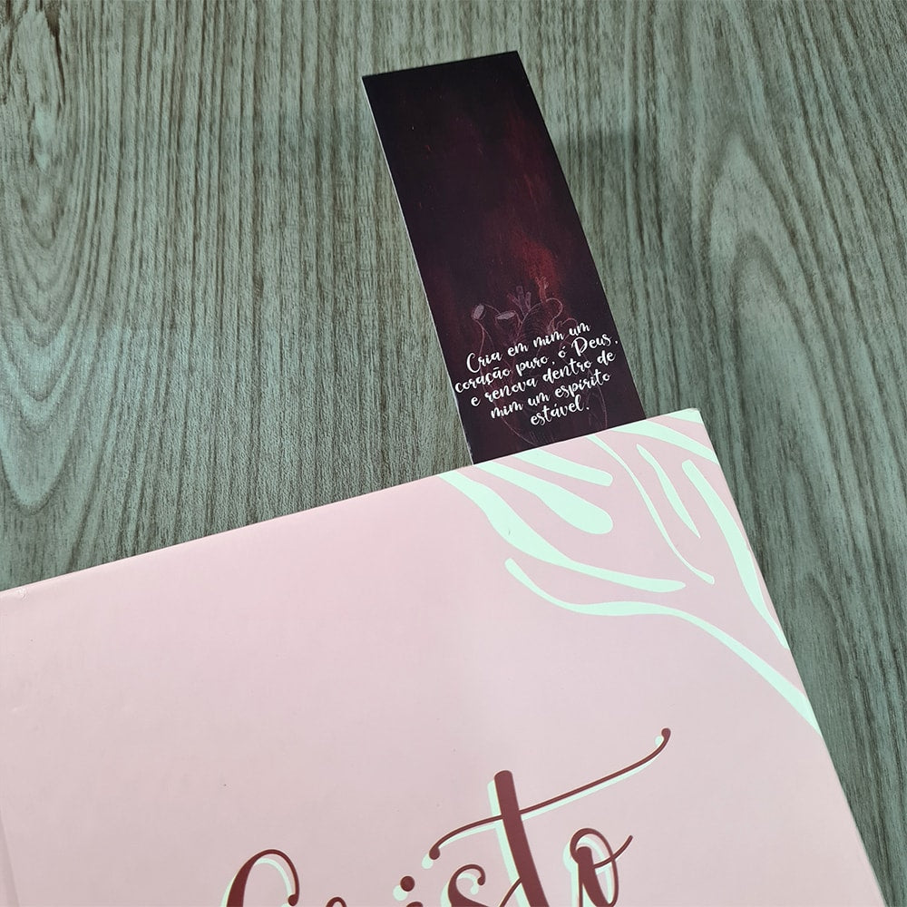 Kit 10 Marca Páginas | Cria em Mim Um Coração Puro