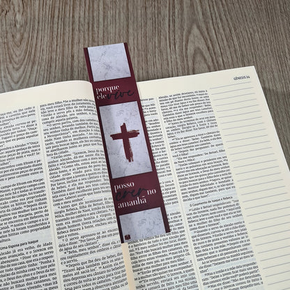 Kit 10 Marca Páginas | Porque Ele Vive