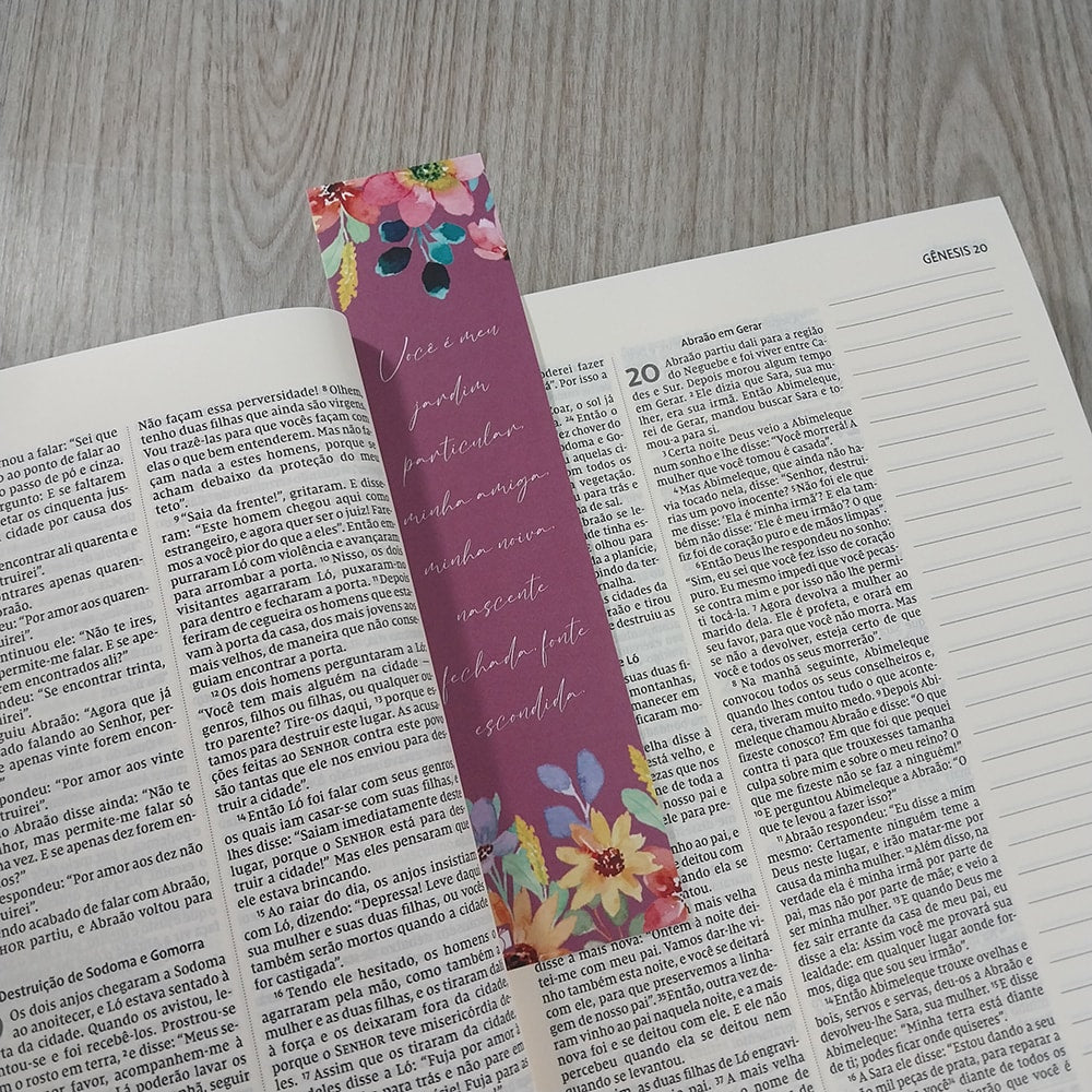 Kit 10 Marca Páginas | Primavera Alegre