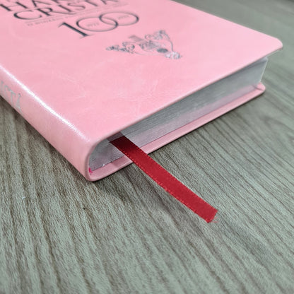 Harpa Cristã Centenário | Média | Capa Luxo Rosa Blush