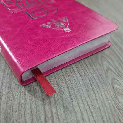 Harpa Cristã Centenário | Média | Capa Luxo Pink