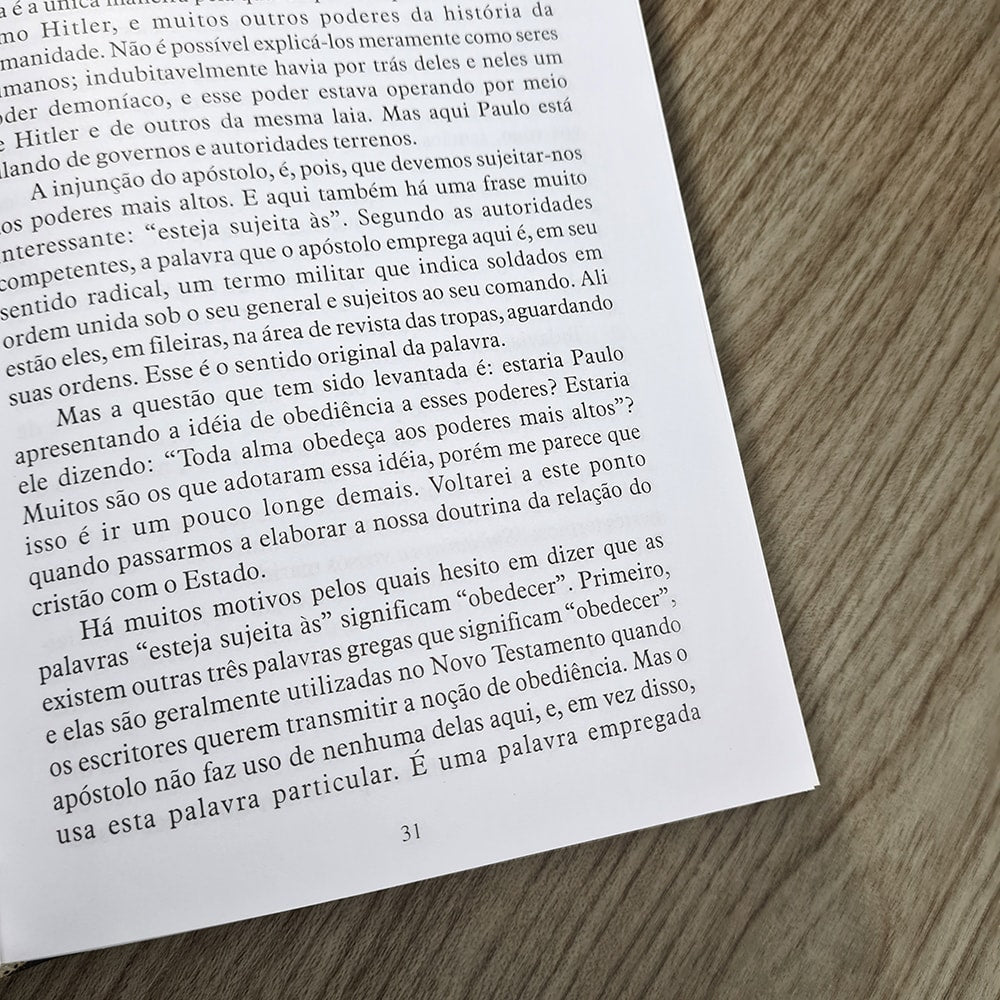 Romanos | Vida em Dois Reinos | D. Martyn Lloyd-Jones | Capa Dura
