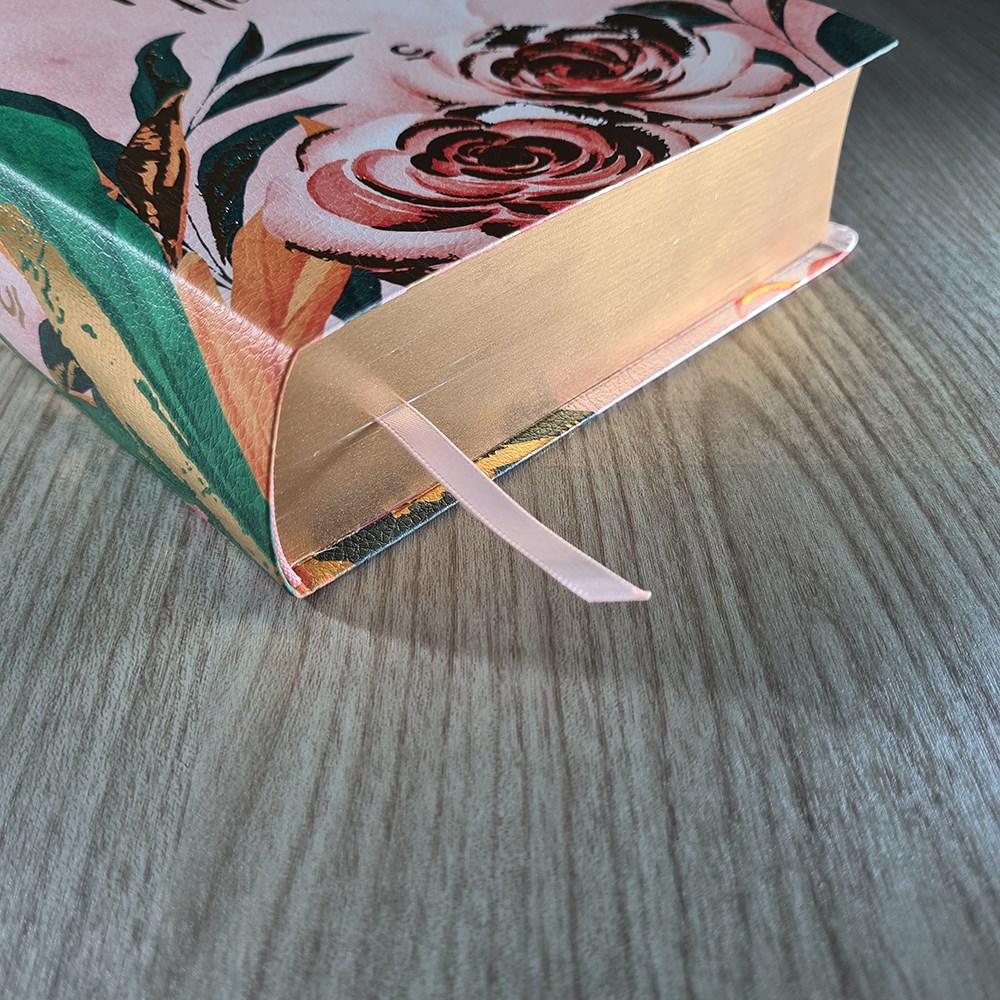 Bíblia de Estudo Matthew Henry | ARC | Letra Normal | Capa Luxo Floral