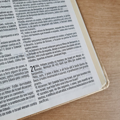 Bíblia Sagrada Linhas de Ouro | ACF | Letra Maior | Capa Luxo