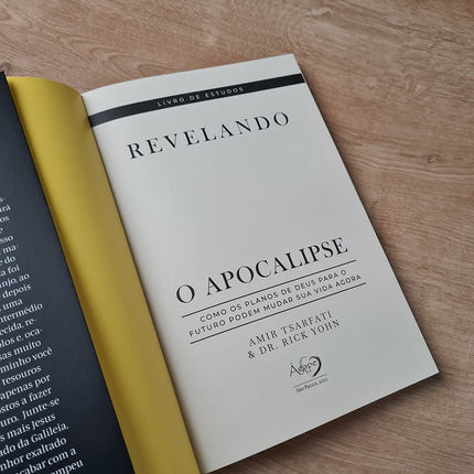 Revelando o Apocalipse | Livro de Estudo | Amir Tsarfati e Dr Rick Yohn