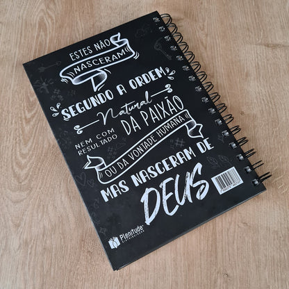 Livro Agenda Lettering | Capa Dura Espiral