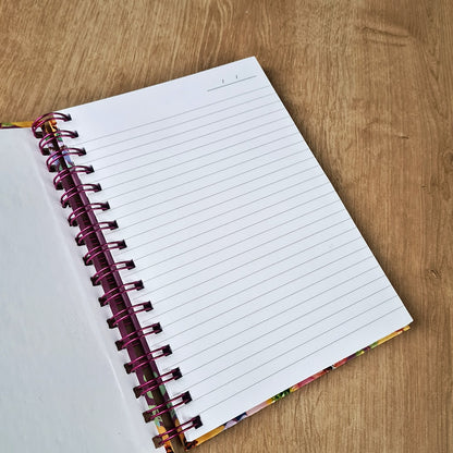 Livro Agenda Primavera Alegre | Capa Dura Espiral