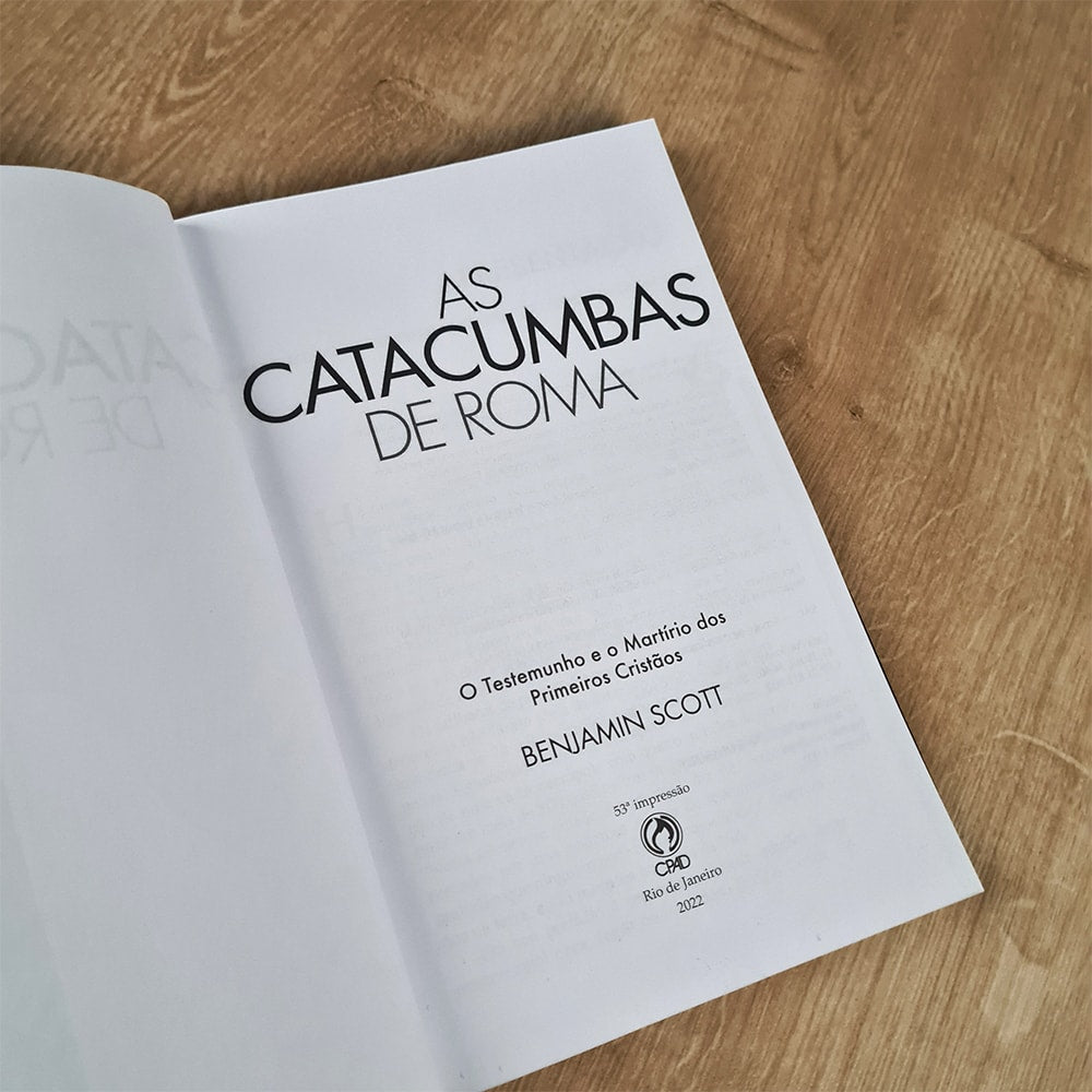 As Catacumbas de Roma | Benjamin Scott