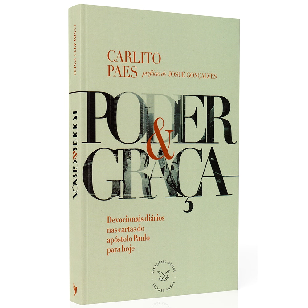 Devocional Poder e Graça | Carlito Paes | Capa Brochura