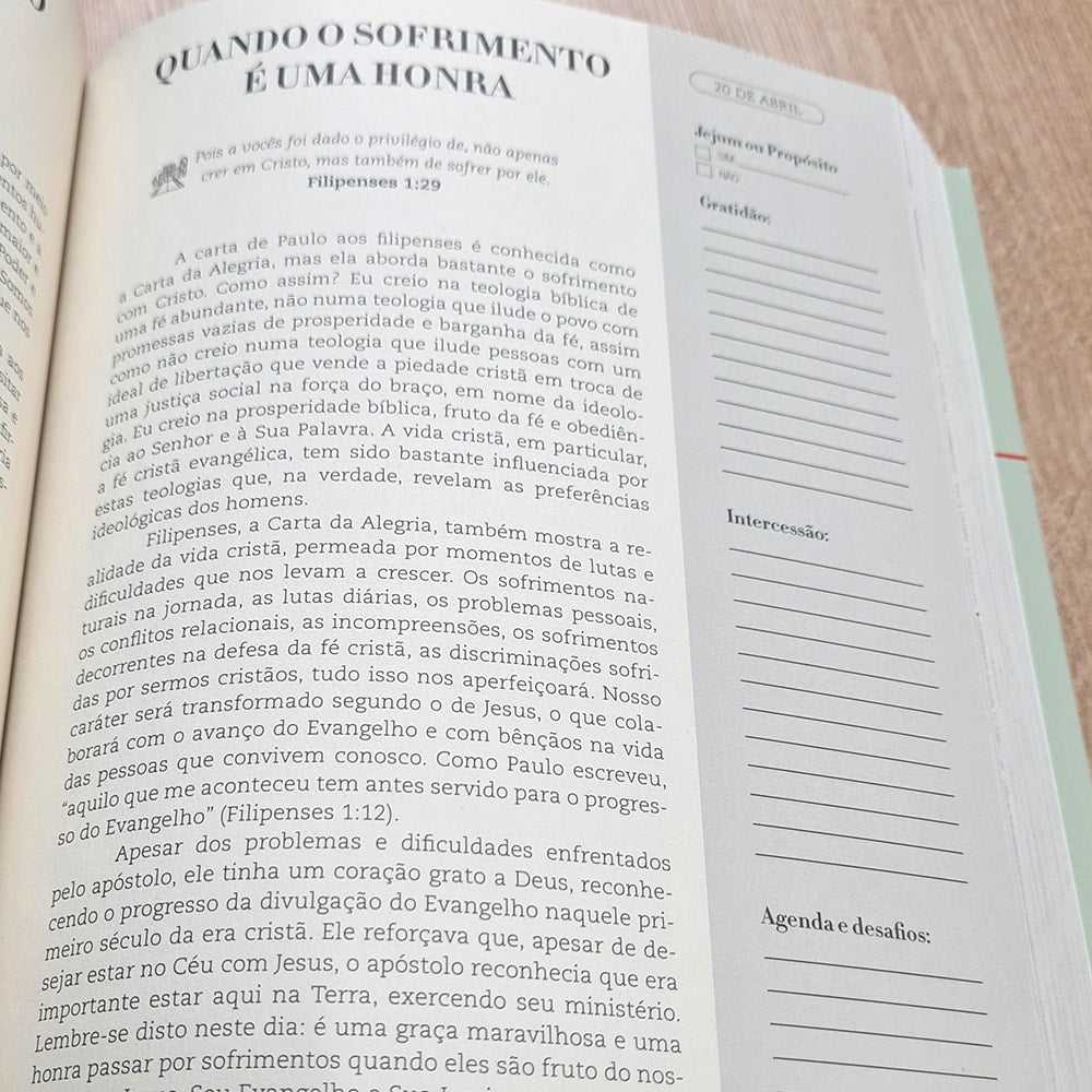 Devocional Poder e Graça | Carlito Paes | Capa Brochura