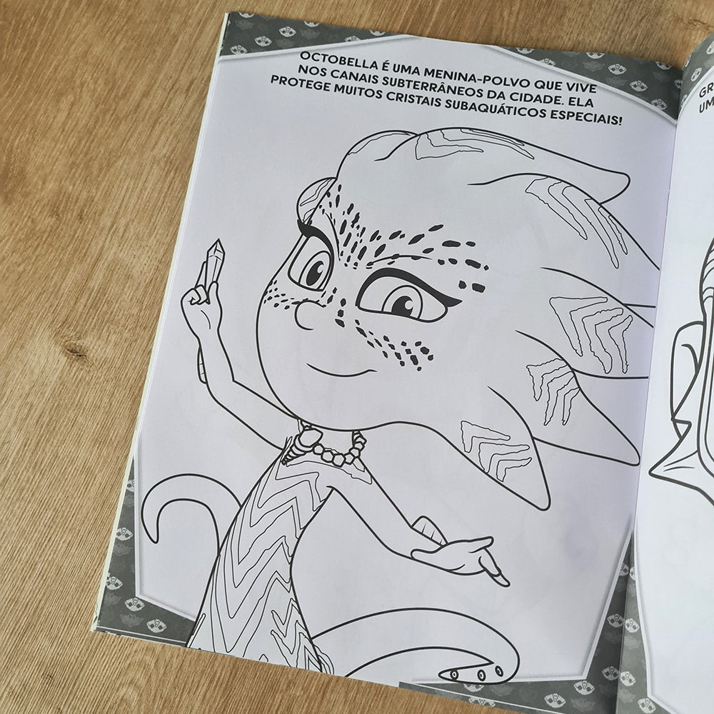 PJ Masks Livro para Pintar com Aquarela | Venha se Divertir