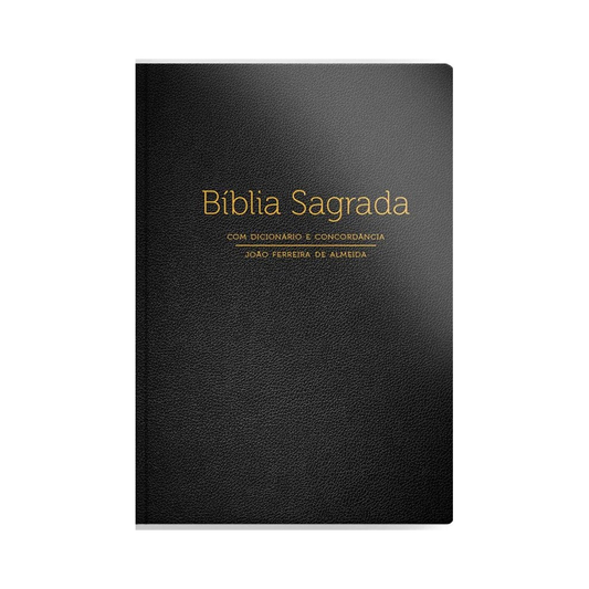 Bíblia Sagrada | ARC | Letra Extra Gigante | Capa Luxo Preta