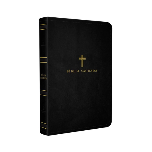 Bíblia Sagrada | ACF | Letra Grande | Couro Soft Preta