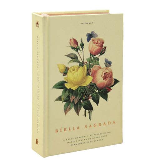 Bíblia Sagrada | NVI | Letra Normal | Leitura Perfeita | Capa Dura Tecido Bouquet