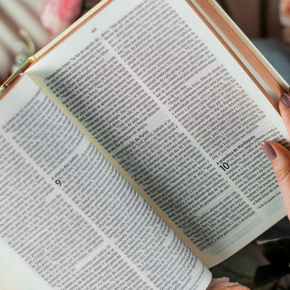 Bíblia Sagrada | NVI | Letra Normal | Leitura Perfeita | Capa Dura Tecido Bouquet