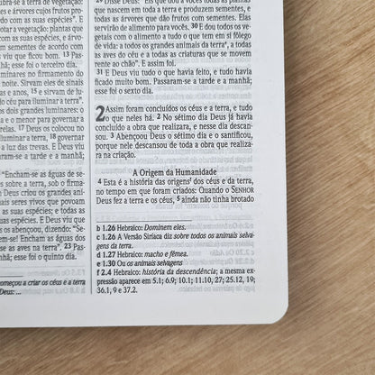 Bíblia Sagrada Leão Azul | NVI | Letra Normal | Capa Dura