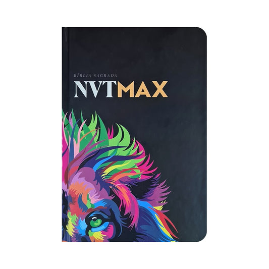 Bíblia Sagrada Lion Color | NVT Max | Letra Grande | Capa Dura