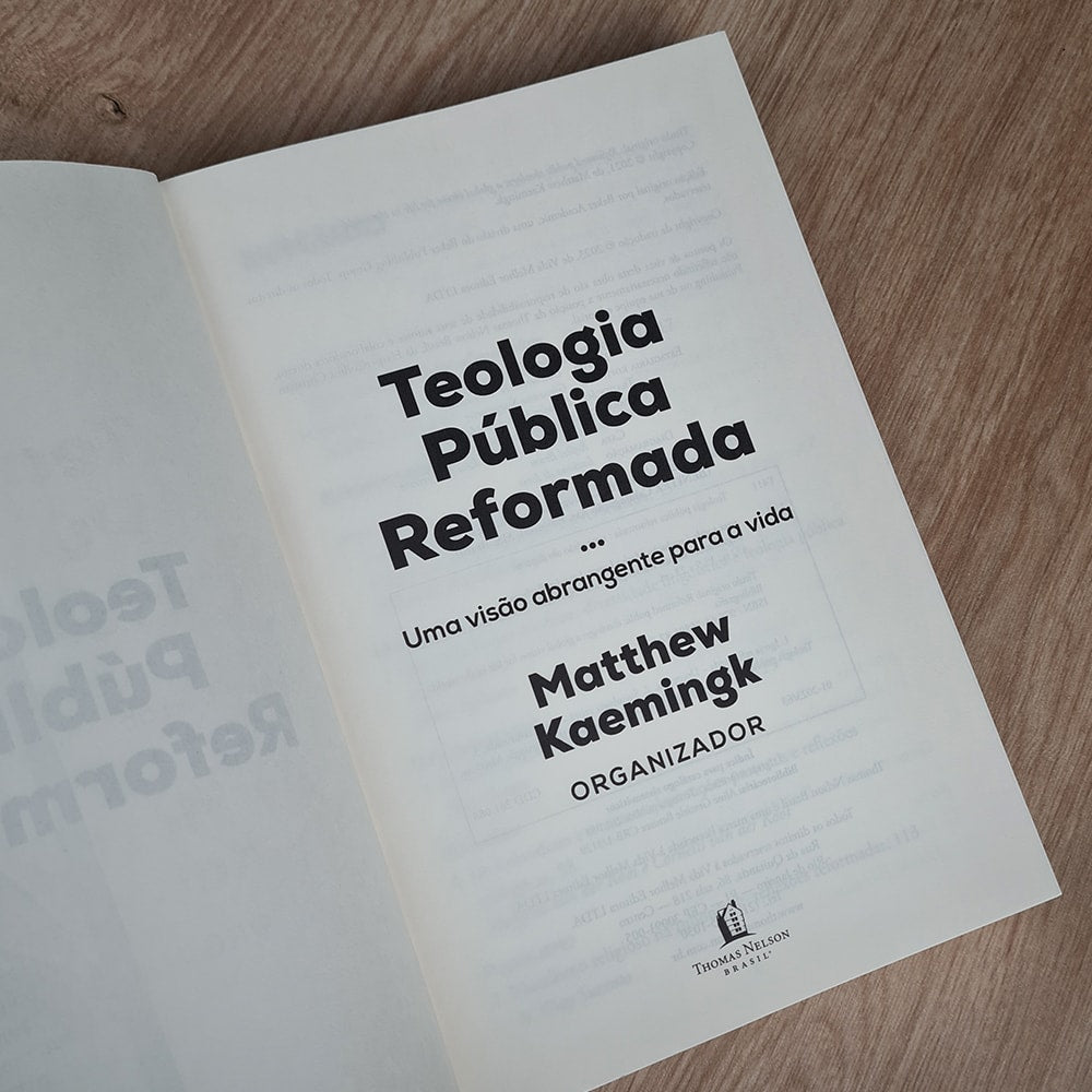 Teologia Publica Reformada | Matthew Kaemingk