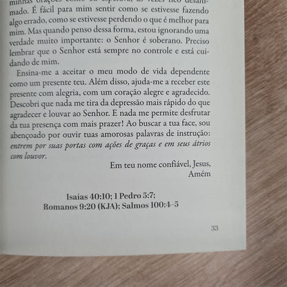 Devocional A Escuta de Jesus | Sarah Young