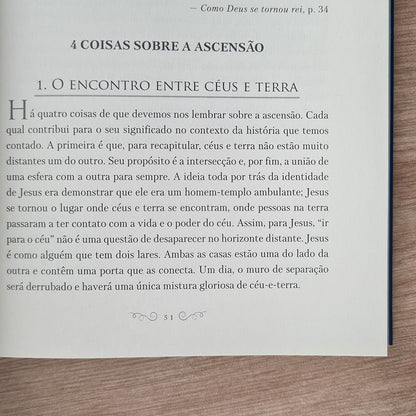 Na Terra Como No Céu | N T Wright