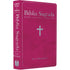 Bíblia Sagrada com Harpa Avivada e Corinhos | ARC | Letra Hipergigante | Capa Semiflexível Pink