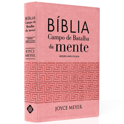 Bíblia Campo de Batalha da Mente | NVA | Letra Normal | Capa Luxo Vermelha