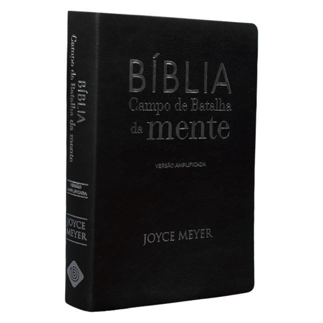 Bíblia Campo de Batalha da Mente | NVA | Letra Normal | Capa Luxo Preta