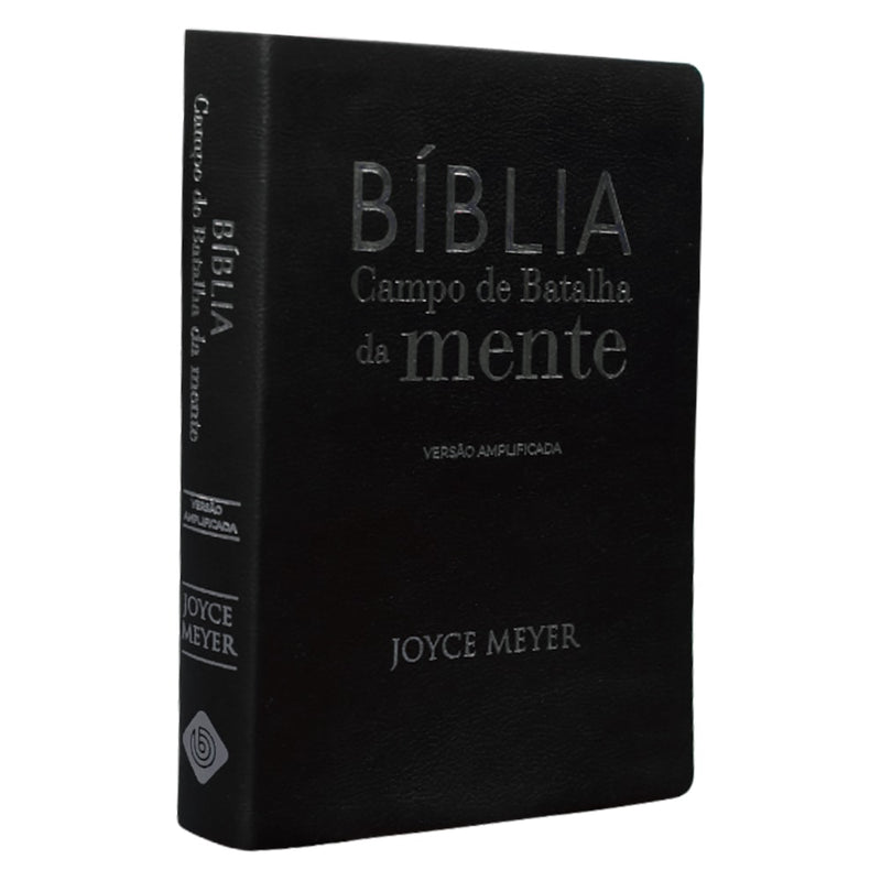 Bíblia Campo de Batalha da Mente | NVA | Letra Normal | Capa Luxo Preta