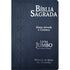 Bíblia Sagrada Letra Jumbo | ARC | Capa Luxo Arabesco Azul