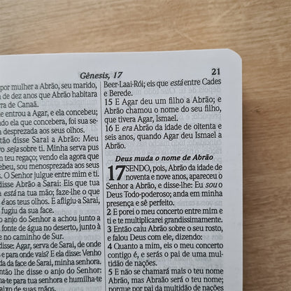 Bíblia do Culto do Ministro com Harpa Cristã e Corinhos | ARC | Letras Maiores | Capa Luxo Marrom