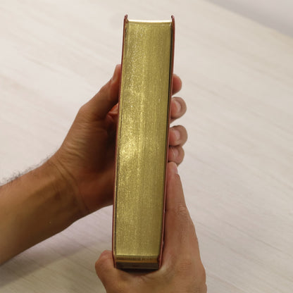Bíblia do Culto com Harpa Cristã e Corinhos | ARC | Letra Gigante | Capa Semi-flexível Marrom