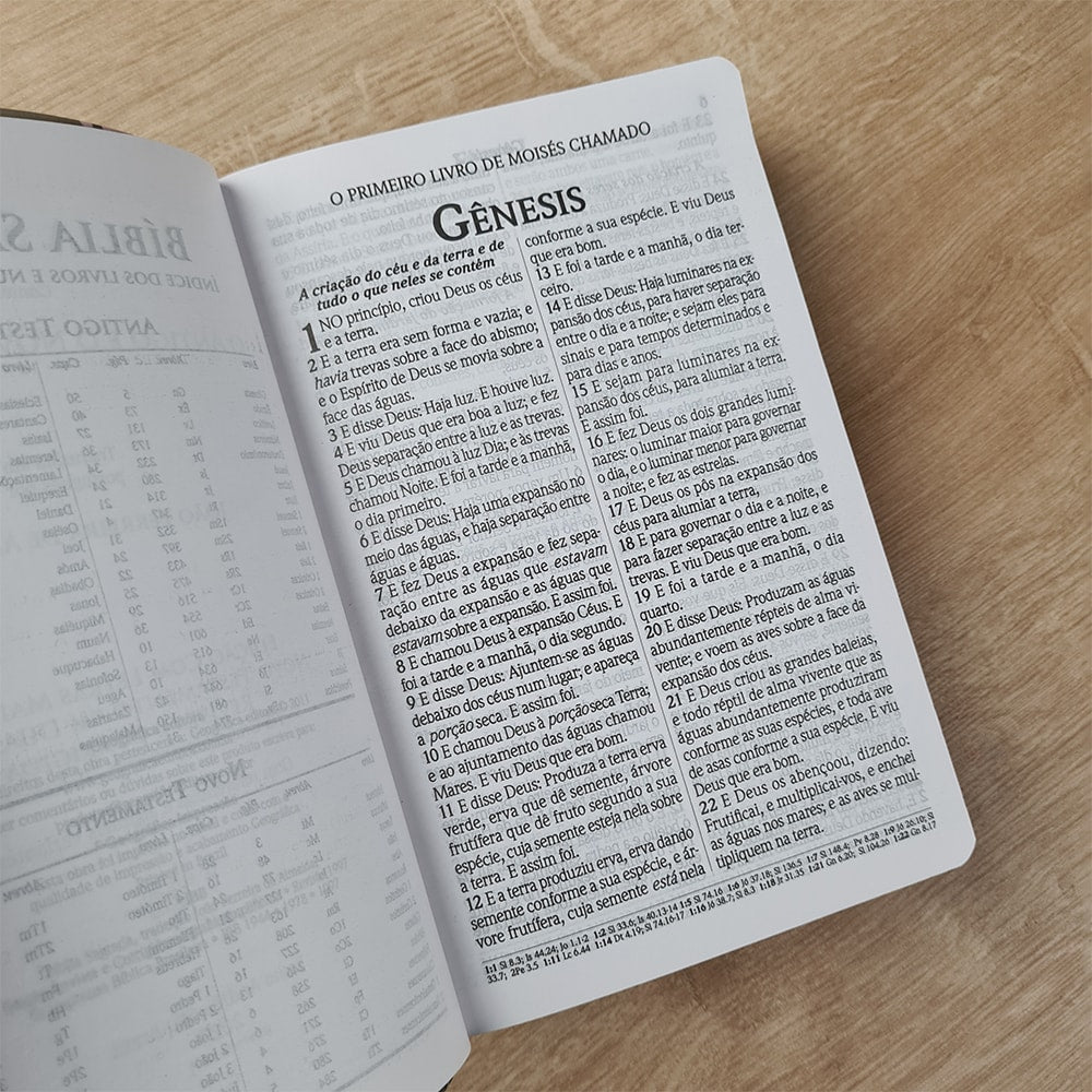 Bíblia do Culto com Harpa Cristã e Corinhos | ARC | Letras Maiores | Capa Semi-flexível Tropical Verde