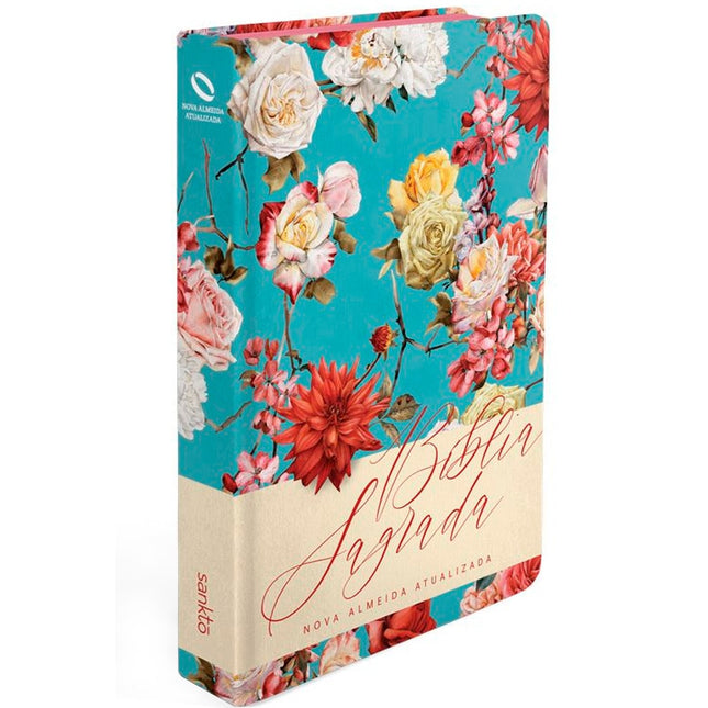Bíblia Sagrada Florescer | NAA | Letra Normal | Capa Dura