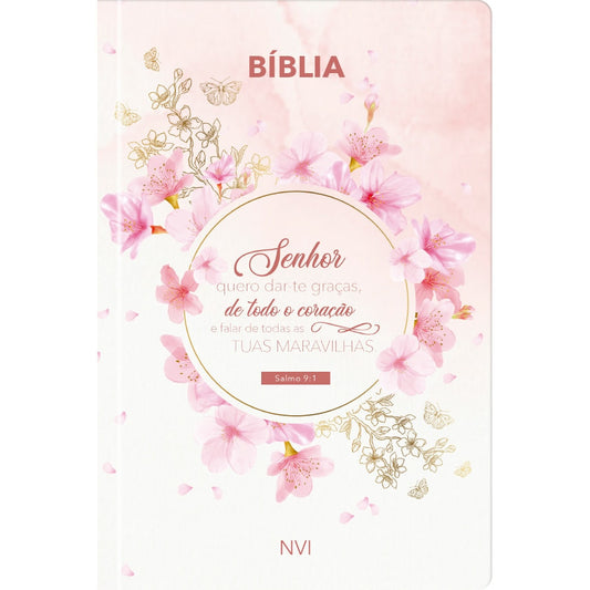 Bíblia Sagarda Dar-te Graças  | NVI | Letra Normal | Capa Dura
