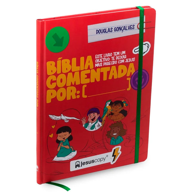 Bíblia Comentada Por: ______ | Kids | JesusCopy