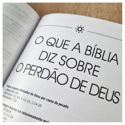 Bíblia Sagrada | NTLH | YouVersion | Capa Dura Cruz Menta
