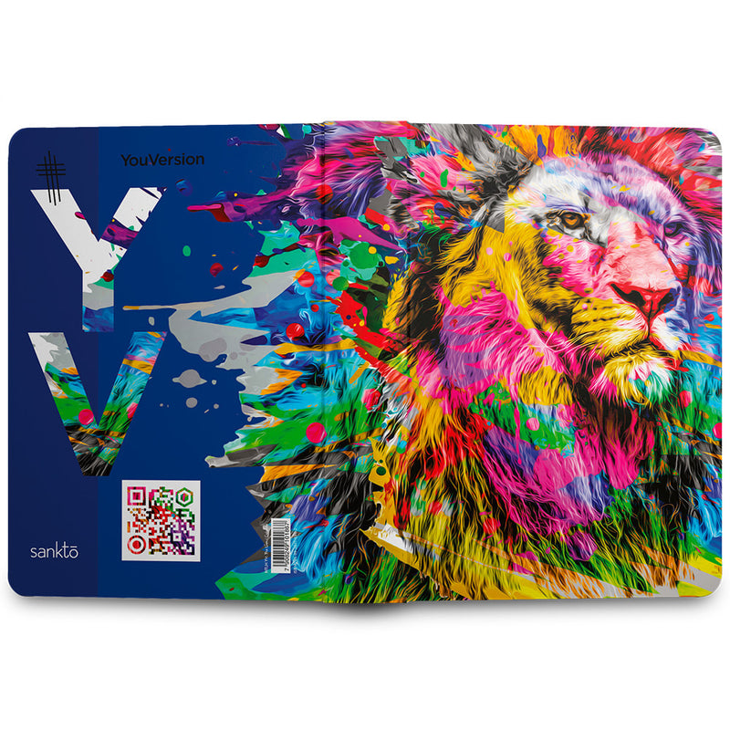 Bíblia Sagrada | NTLH | YouVersion | Capa Dura The Lion Colorida