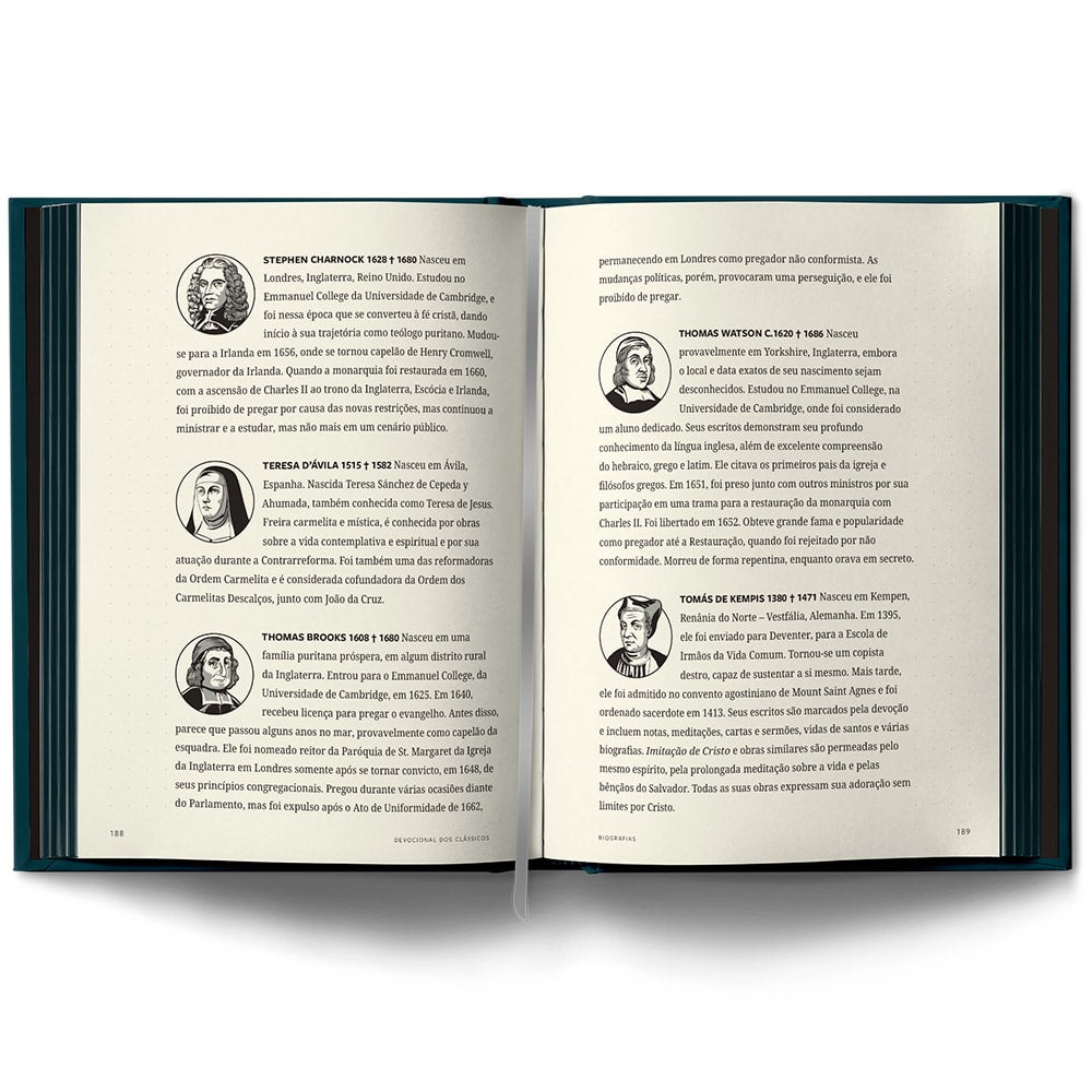 Devocional dos Clássicos | Vol2 | Capa Dura Ornamentos