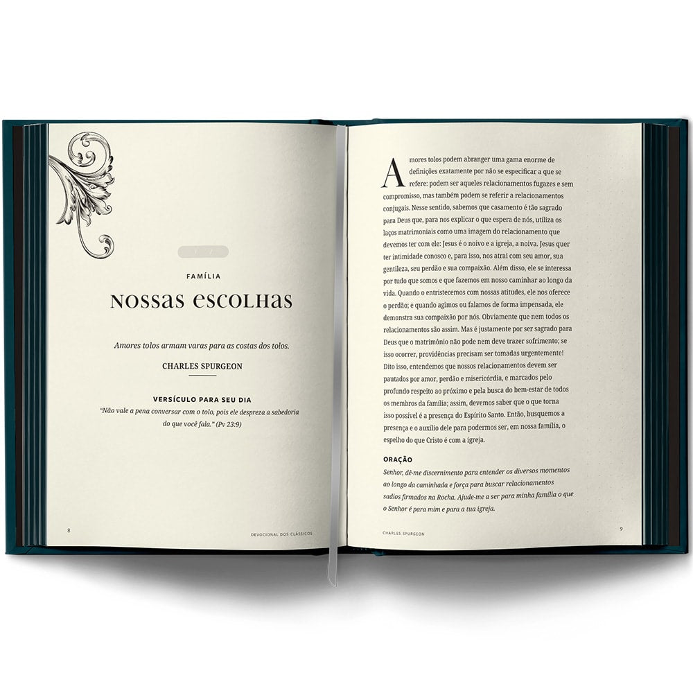 Devocional dos Clássicos | Vol2 | Capa Dura Ornamentos