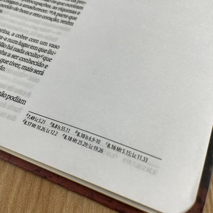Bíblia Sagrada Jornada Espiral | NAA | Letra Grande| Capa Flores