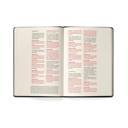 Bíblia Contexto | Salmos e Provérbios | NVT | Capa Dura | Davi e Salomão