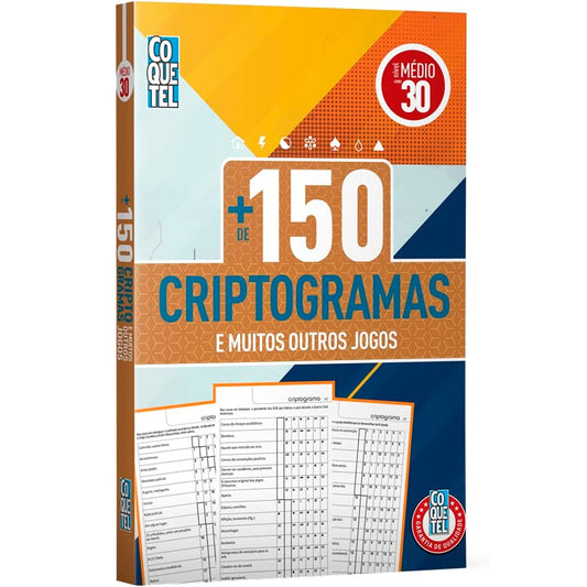 Coquetel + 150 Criptogramas | Médio | Ed. 30