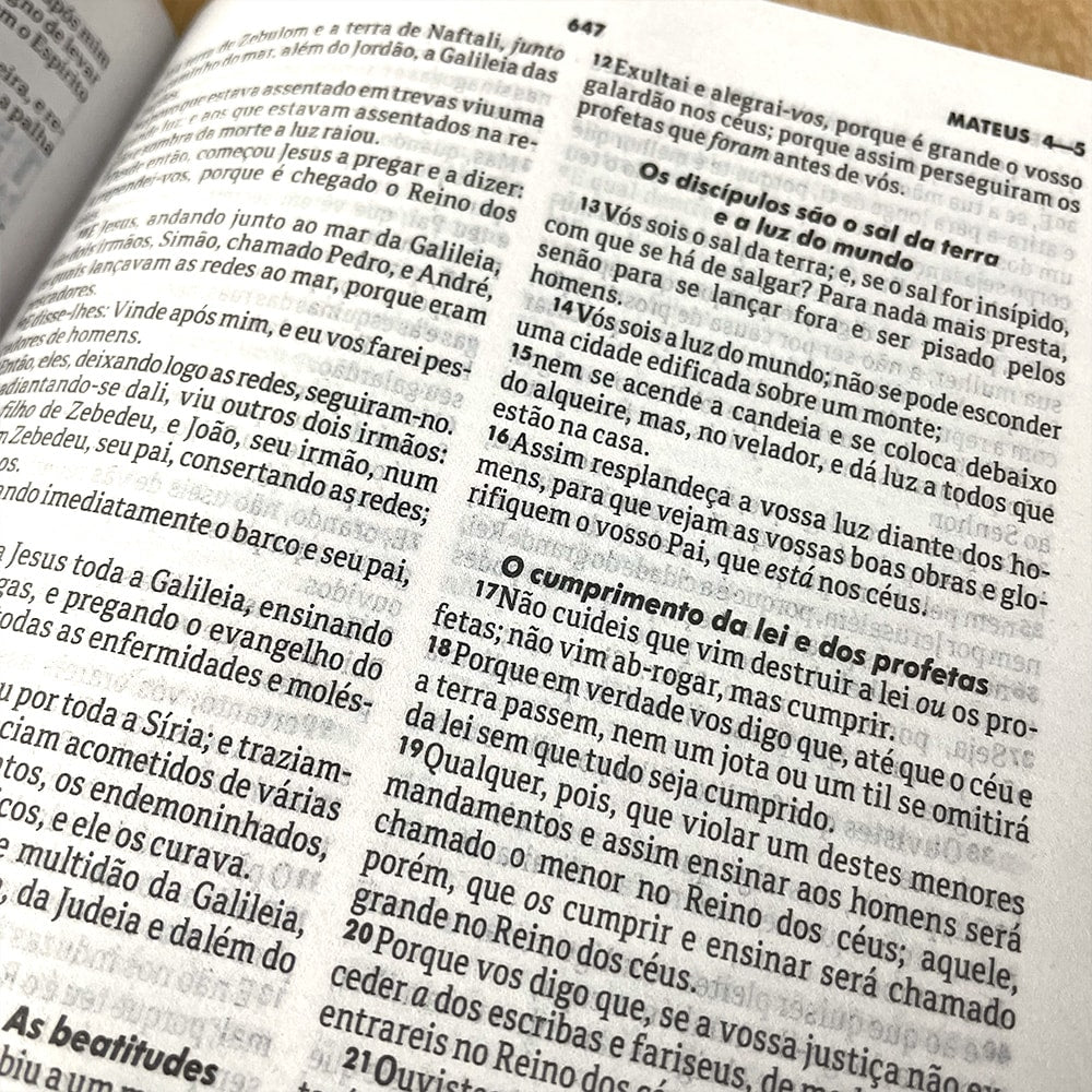 Bíblia Sagrada Flores | ARC | Letra Normal | Capa Dura Evangelismo
